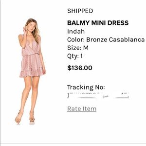 Indah Balmy Mini Dress